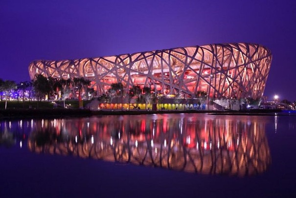 Beijing National Stadium (Peking, Čína)